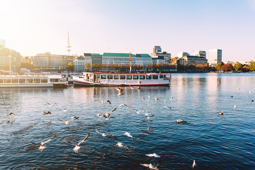 Alster Gölü, Hamburg