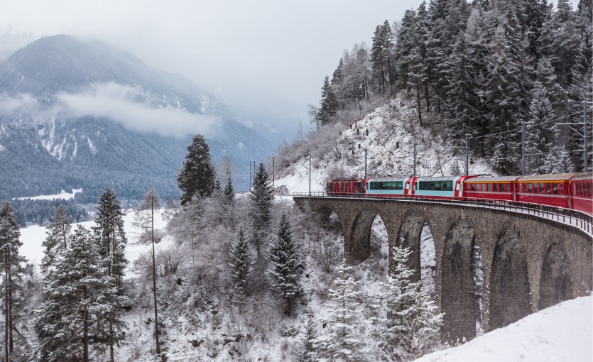 Glacier Express, İsviçre